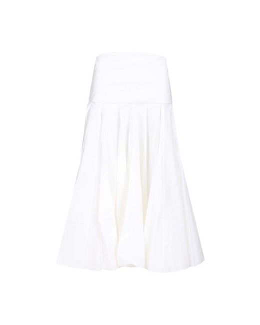 Jacquemus Rok Met Stroken in het White