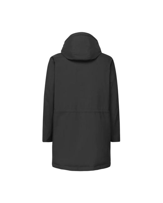 Fay Black Parkas for men