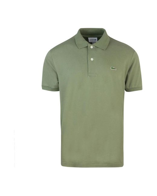 Lacoste Green Polo Shirts for men