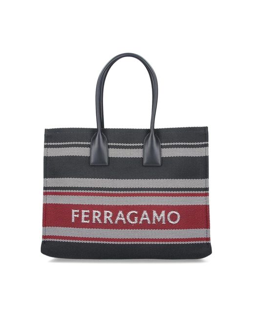 Ferragamo bags.. black di Ferragamo in Rosso | Lyst