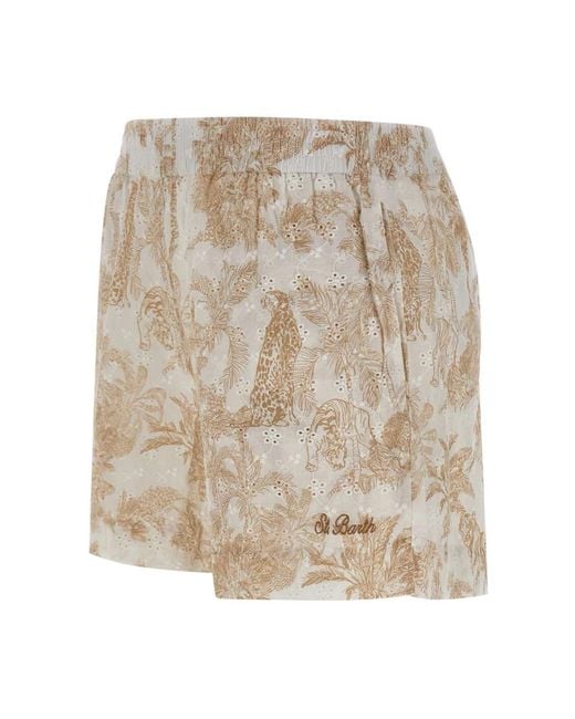 Mc2 Saint Barth Natural Short Shorts