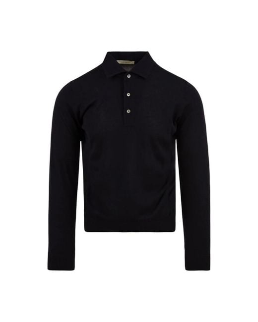 FILIPPO DE LAURENTIIS Polo Shirts in het Blue voor heren