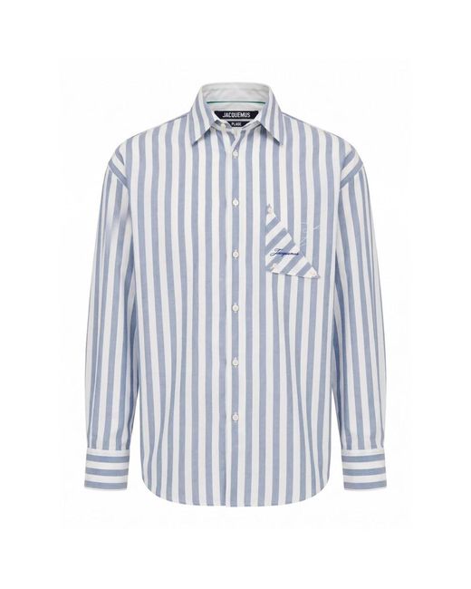 Jacquemus Blue Casual Shirts for men