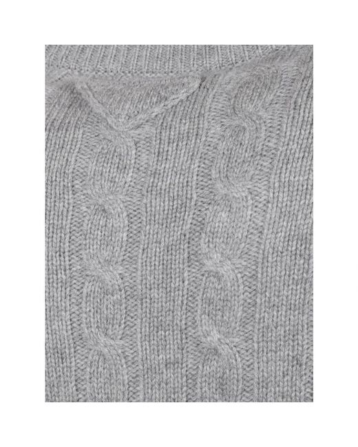 Prada Rondgebreide Kleding in het Gray voor heren