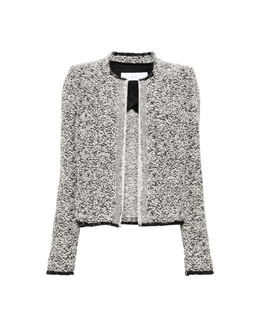 Tweed jackets IRO de color Gray