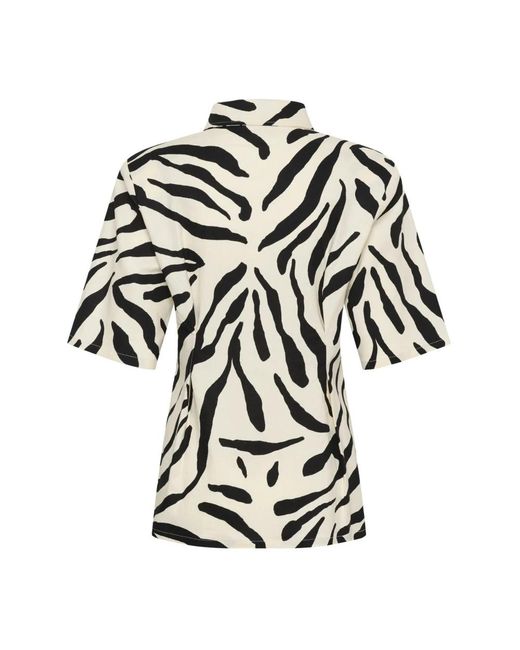 Shirts Gestuz de color Black