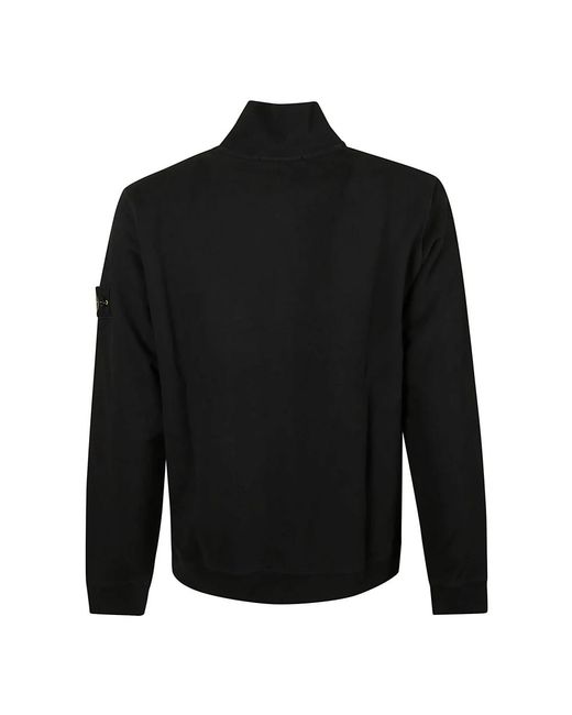 Stone Island Black Zip-Throughs for men
