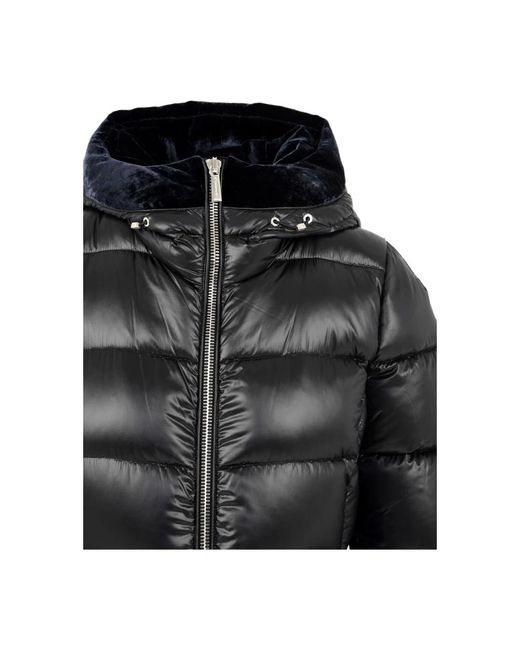 Moorer Jassen ,Zwart ,Polyester Winterjas in het Black