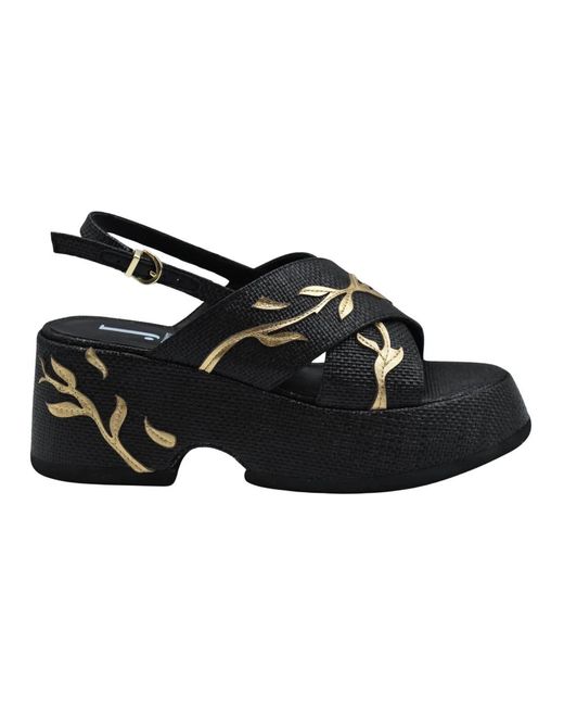 High Heel Sandals di Jeannot in Black