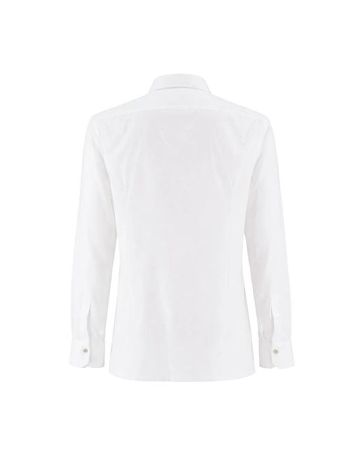 Kiton White Formal Shirts for men