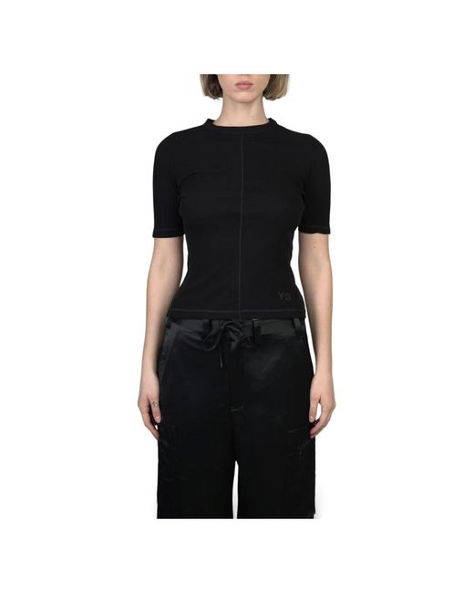 T-Shirts Y-3 de color Black
