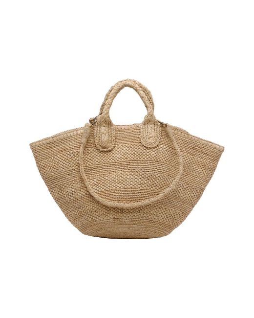 IBELIV Metallic Shopping Bags