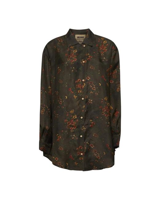 Shirts Uma Wang de color Green