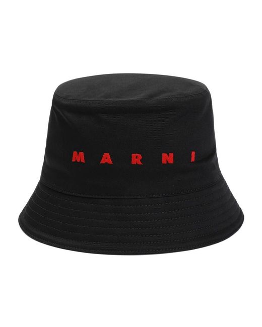 Marni Black Caps & Hats for men