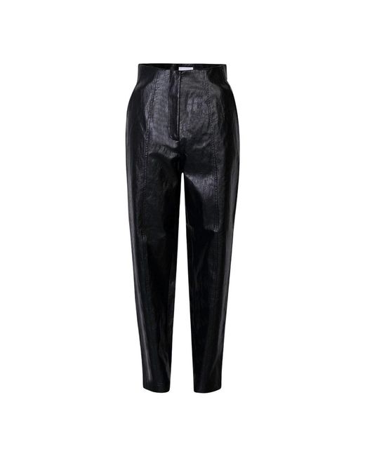 Lala Berlin Black Slim-Fit Trousers