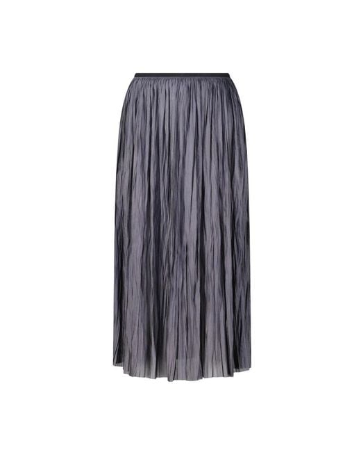 Roberto Collina Blue Midi Skirts