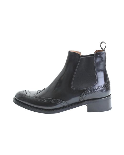 Church's Gray Heeled Boots