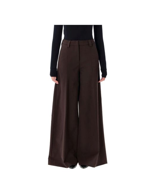 Thelatest Black Wide Trousers