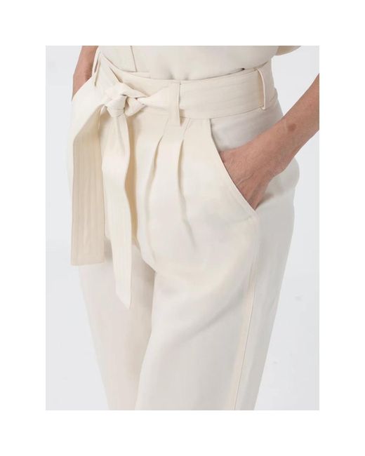Woolrich Natural Wide Trousers