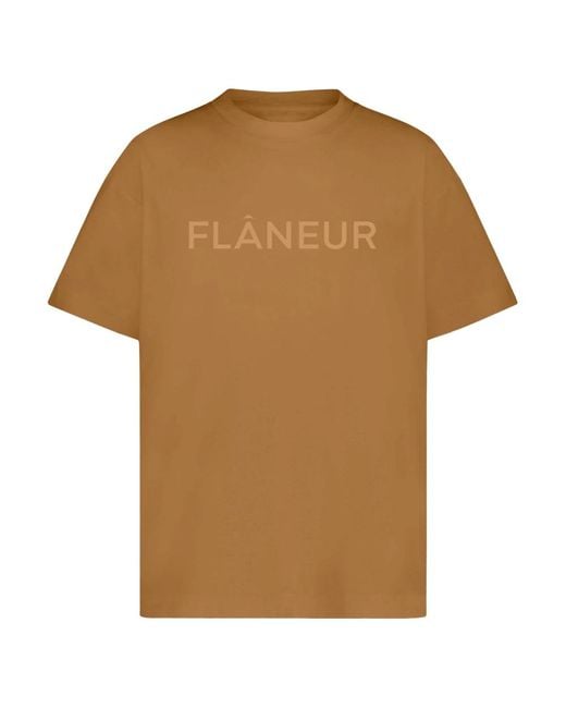 flâneur T-Shirts in het Brown voor heren