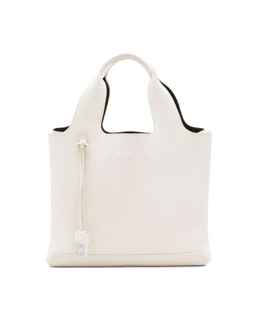 Hogan White Shopping Bags