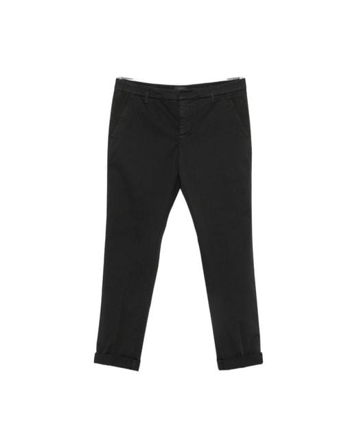 Dondup Black Chinos for men