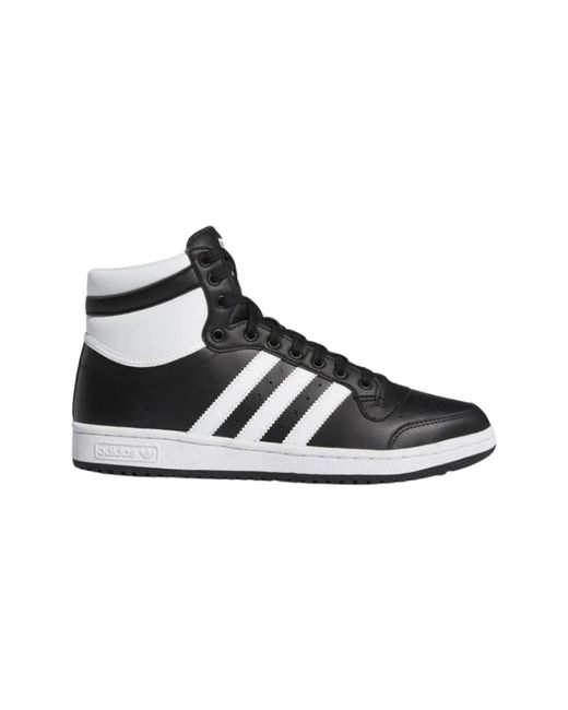 Adidas Legendäre Basketball-Inspirierte Top Ten Schuhe in Black für Herren
