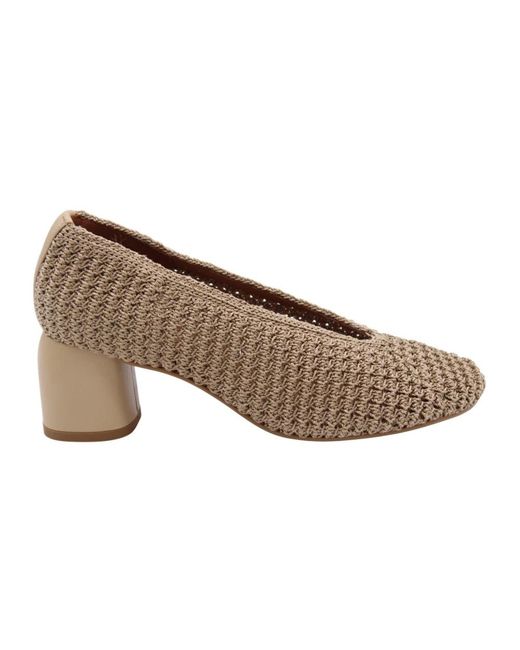 Angel Alarcon Brown Pumps