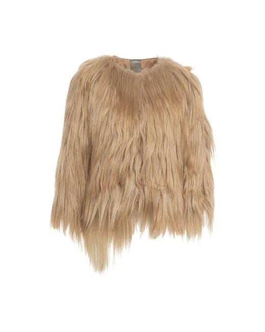 Faux Fur & Shearling Jackets di Giorgio Brato in Natural