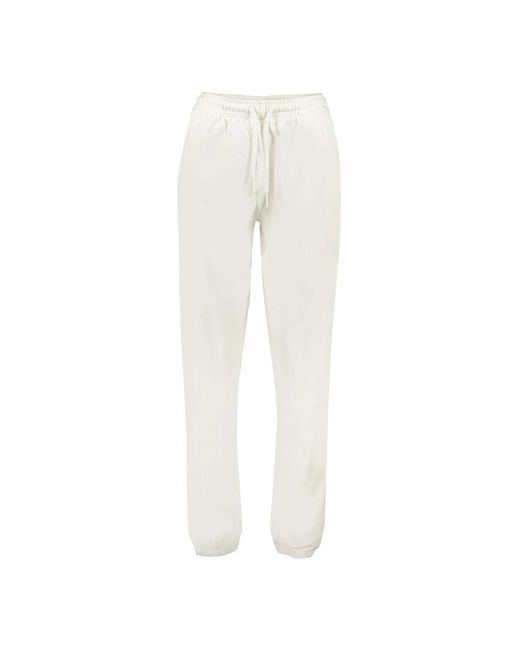 North Sails Broeken ,Wit ,Katoen Sportieve Witte Damesbroek Met Elastische Taille in het White