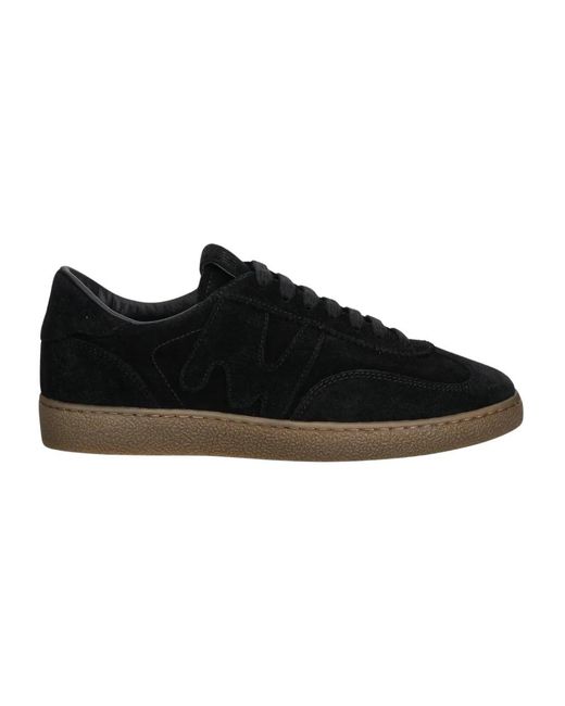 MSGM Black Suede Sneakers
