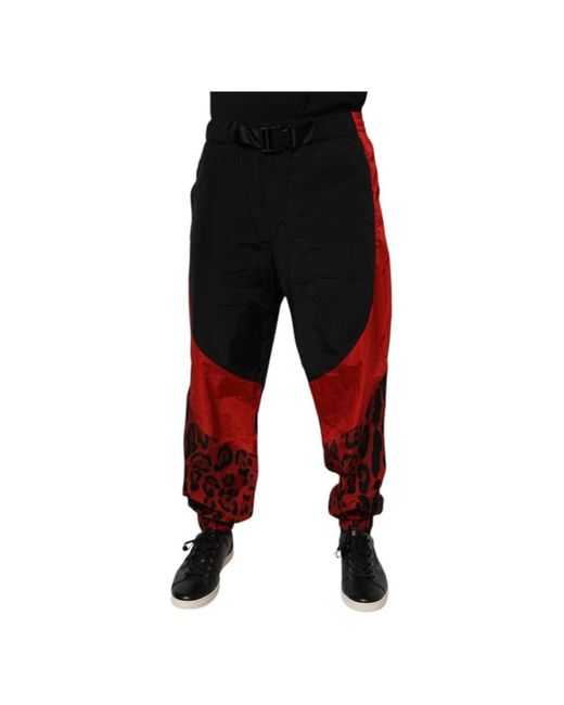 Dolce & Gabbana Black Sweatpants for men
