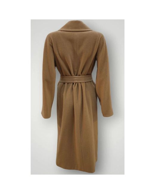 Marella Belted Coats in het Natural