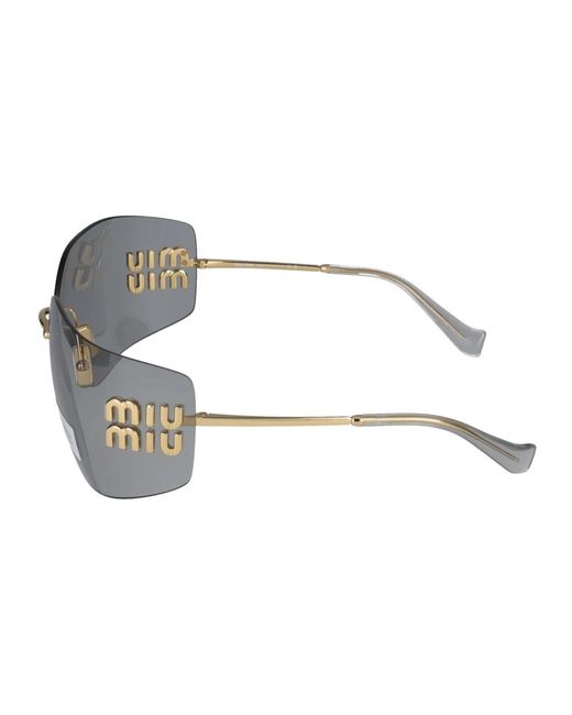 Miu Miu Metallic Stylische sonnenbrille,stylische sonnenbrille 0mu 54ys
