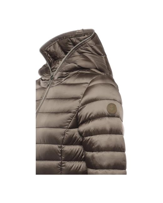 Save The Duck Alexis Puffer Jacket in het Gray