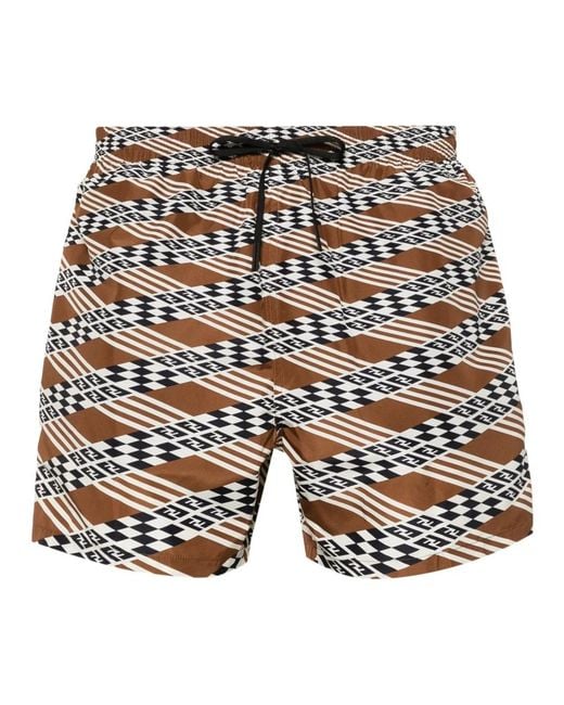 Fendi Beachwear in het Blue voor heren