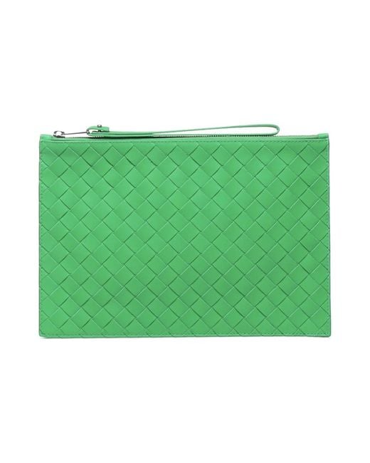 Clutches Bottega Veneta de hombre de color Green