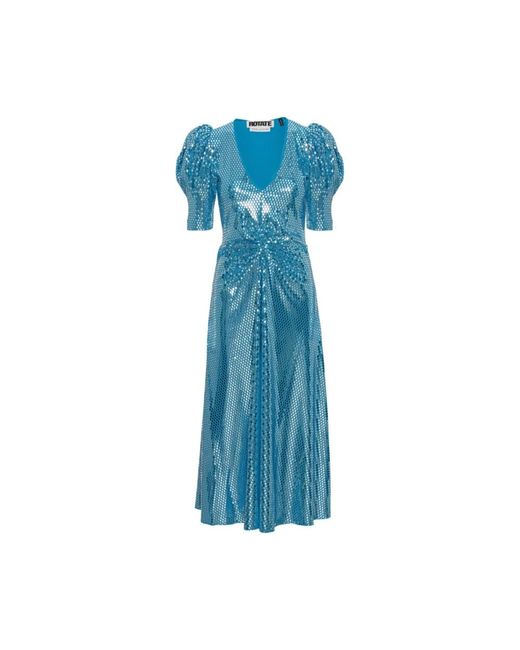 ROTATE BIRGER CHRISTENSEN Blue Party Dresses