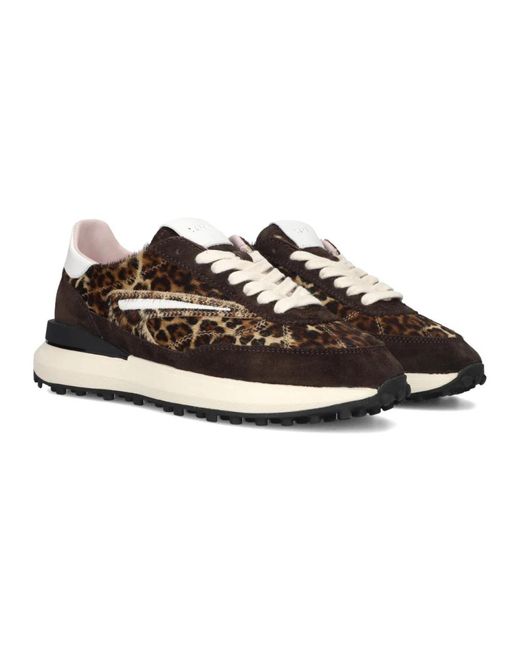 Date Sneakers in het Brown