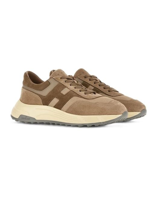 Hogan Brown Sneakers for men