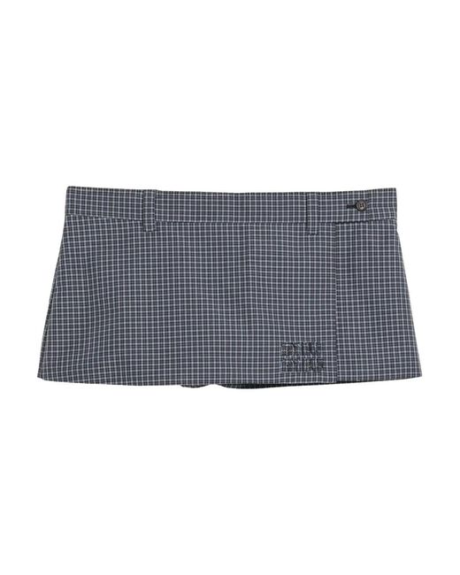 Miu Miu Gebreide Rok in het Blue