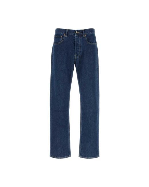 Valentino Garavani Blue Straight Fit Jeans for men