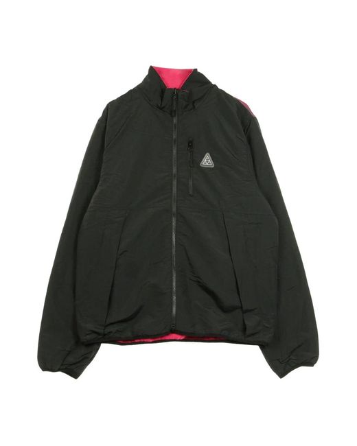 Huf Crisis Reversible Jacket in het Black voor heren