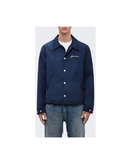 Light Jackets flâneur de hombre de color Blue