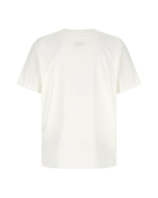 MM6 by Maison Margiela White T-Shirts for men