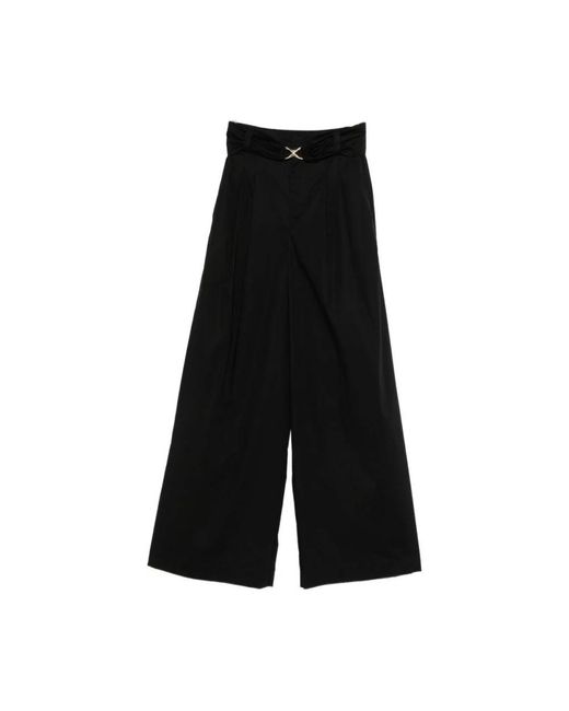 Twinset Black Wide Trousers