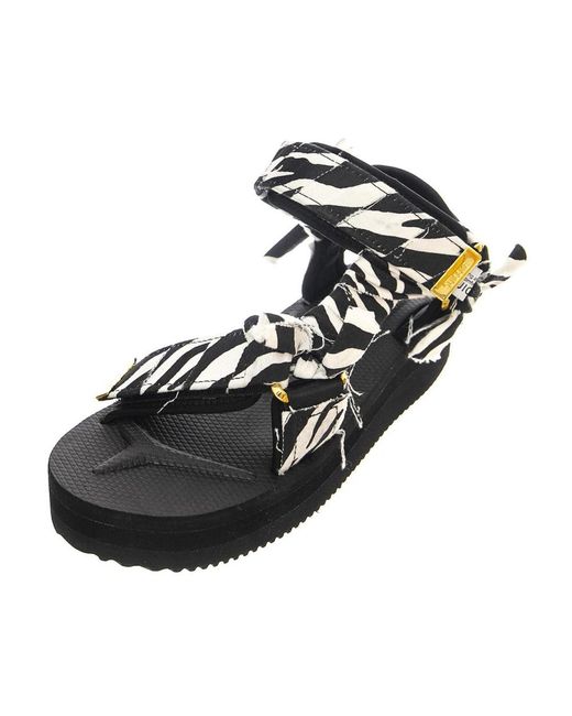 Suicoke Flipflops in het Black