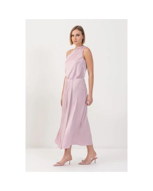Midi Skirts Kocca de color Pink