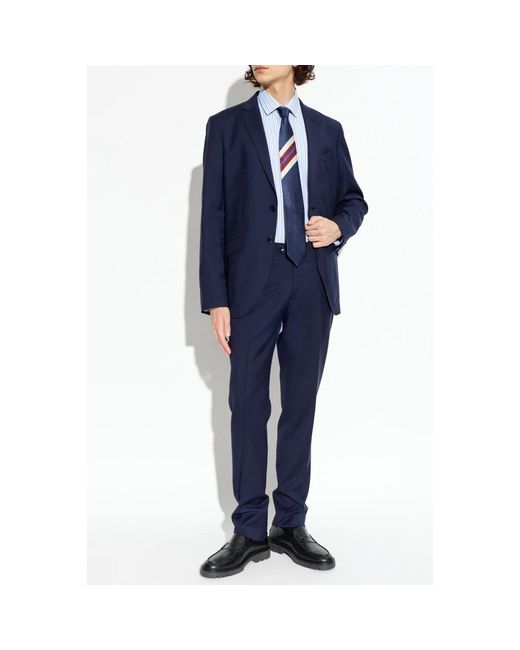 Etro Wollen Pak in het Blue voor heren