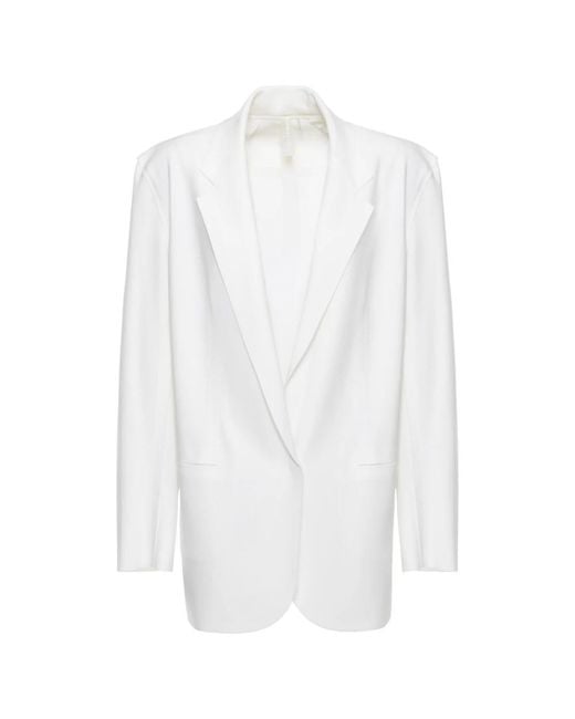 Norma Kamali White Blazers